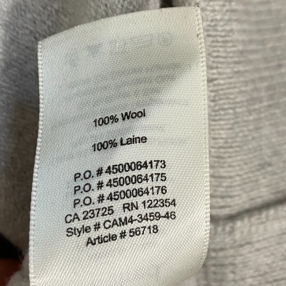 WILFRED Grey Wool Turtle Neck - Picture 6 of 7